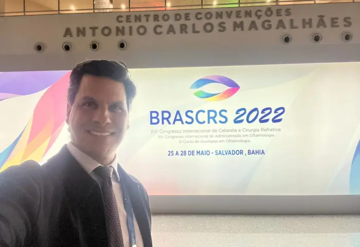 Dr. Victor Antunes participa do XIX Congresso Internacional de Catarata e Cirurgia Refrativa na Bahia