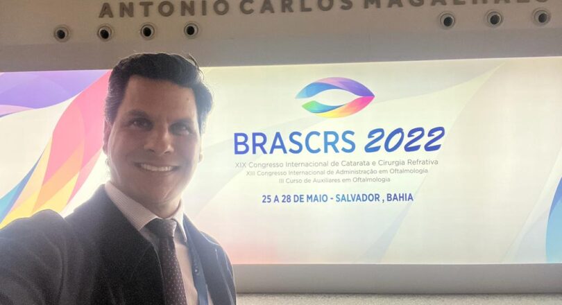 Dr. Victor Antunes participa do XIX Congresso Internacional de Catarata e Cirurgia Refrativa na Bahia