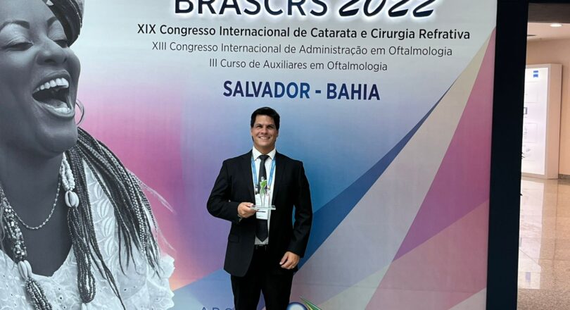 Dr. Victor Antunes do Instituto de Oftalmologia de Assis (IOA) ganha importante Prêmio no XIX Congresso Internacional de Catarata e Cirurgia Refrativa – BRASCRS.